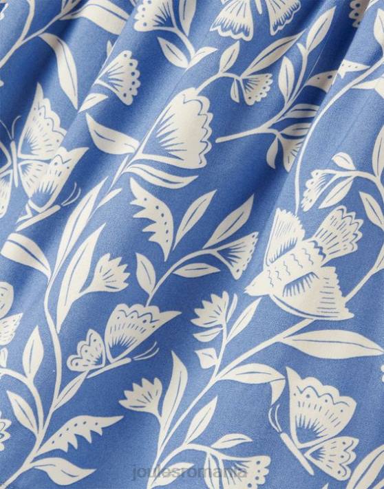 Joules fetelor nicola top încâlcit 5-12 ani 48DH271 îmbrăcăminte fluture albastru | Joules Romania