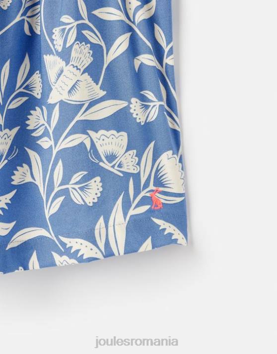 Joules fetelor nicola top încâlcit 5-12 ani 48DH271 îmbrăcăminte fluture albastru | Joules Romania