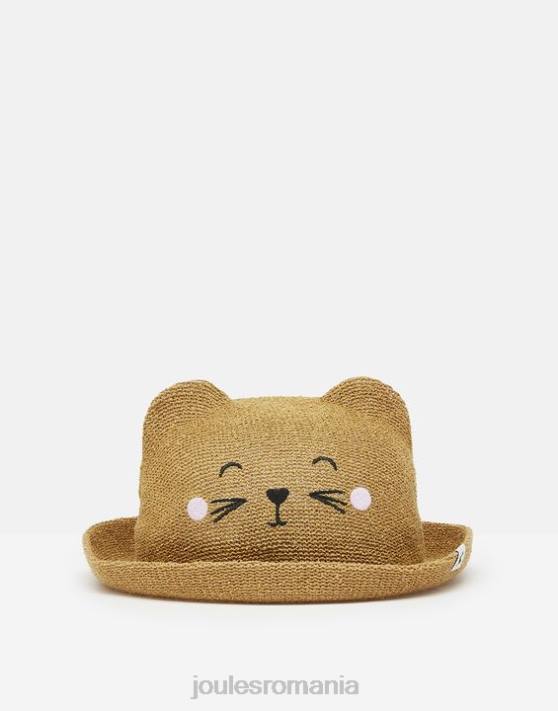 Joules fetelor pălărie cu caracter Ashton 48DH326 îmbrăcăminte animal de paie | Joules cizme