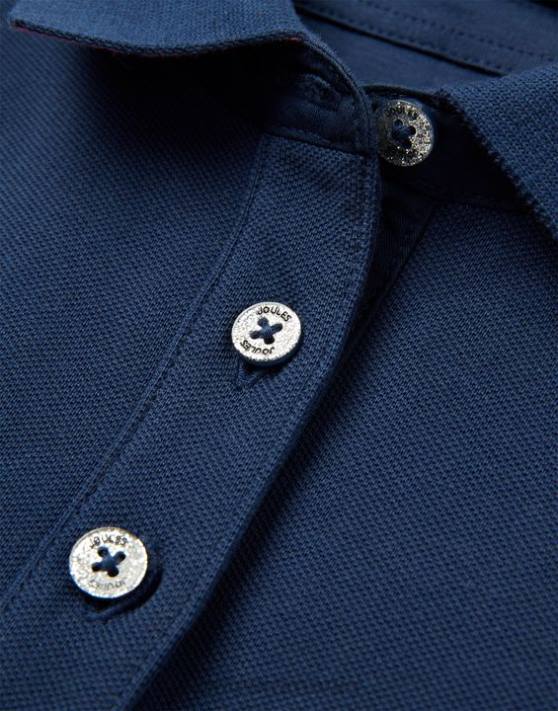 Joules fetelor tricou polo moxie 2-12 ani 48DH315 îmbrăcăminte unicorn bleumarin | Joules bags