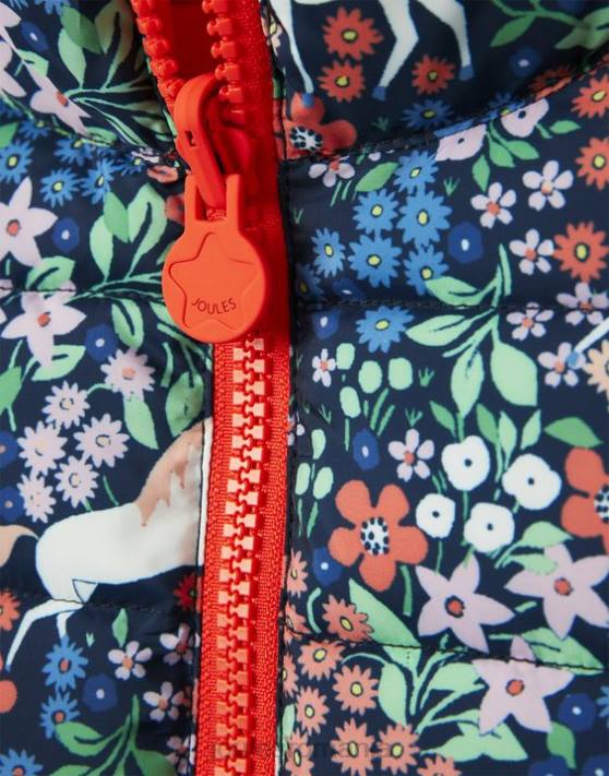 Joules fetelor vestă reversibilă flip it 2-8 ani 48DH307 îmbrăcăminte ponei | Joules Romania