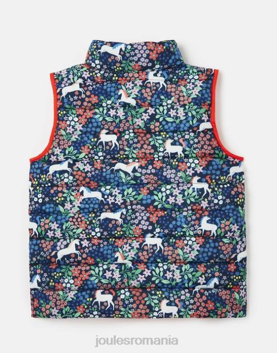 Joules fetelor vestă reversibilă flip it 2-8 ani 48DH307 îmbrăcăminte ponei | Joules Romania