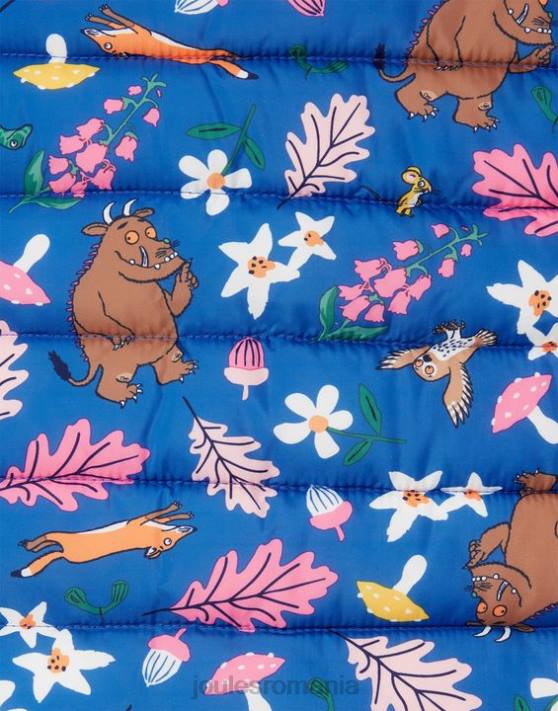 Joules fetelor vesta reversibila gruffalo flip it 1-6 ani 48DH260 îmbrăcăminte albastru | Joules cizme