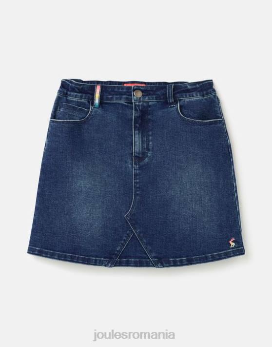 Joules fetelor fusta denim hollis 5 buzunare 1-12 ani 48DH292 îmbrăcăminte denim | Joules Romania