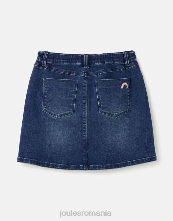 Joules fetelor fusta denim hollis 5 buzunare 1-12 ani 48DH292 îmbrăcăminte denim | Joules Romania