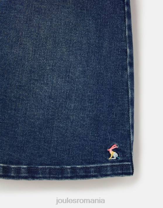 Joules fetelor fusta denim hollis 5 buzunare 1-12 ani 48DH292 îmbrăcăminte denim | Joules Romania