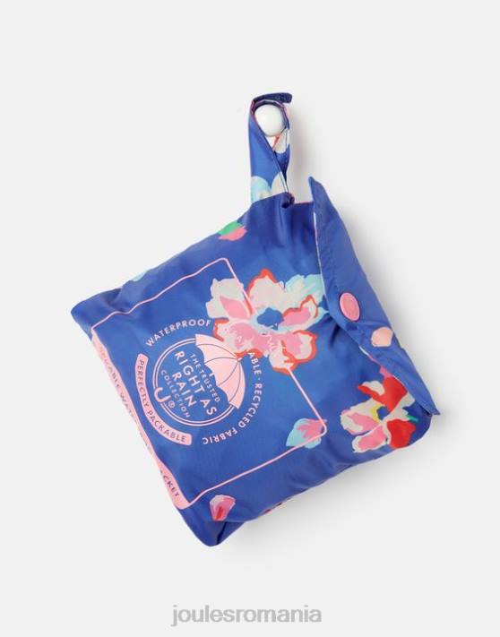 Joules fetelor geaca golightly 2-12 ani 48DH305 îmbrăcăminte albastru floral | Joules cizme