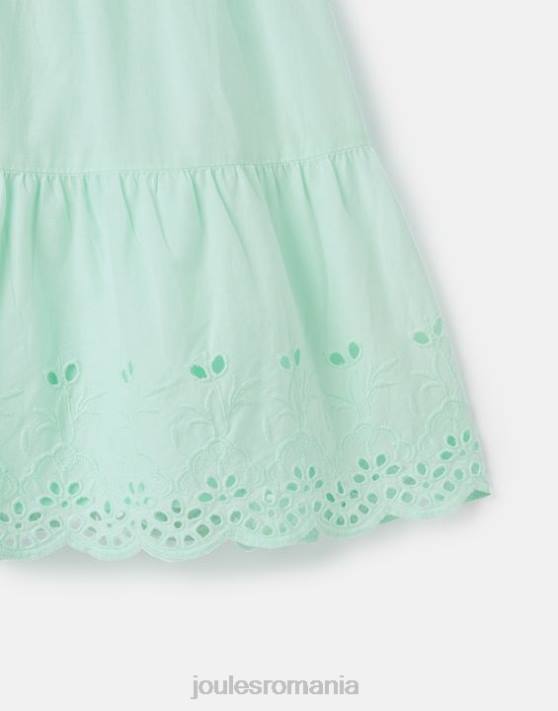 Joules fetelor rochie midi cu etaje kiki 2-12 ani 48DH278 îmbrăcăminte albastru pal | Joules cizme