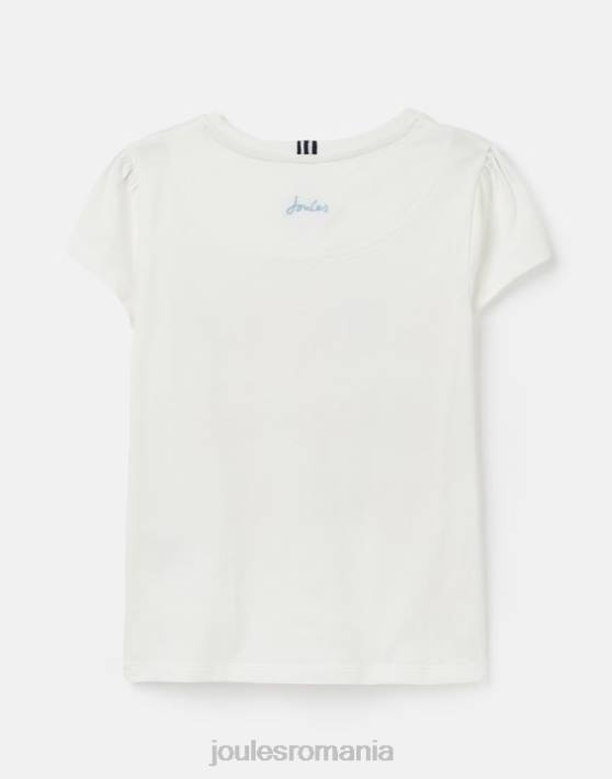 Joules fetelor tricou serigrafiat pixie cu maneca scurta 2-12 ani 48DH269 îmbrăcăminte aventura de o zi | Joules cizme